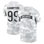 Men's Dan Hampton Chicago Bears Camo Arctic 2024 Salute to Service Performance T-Shirt