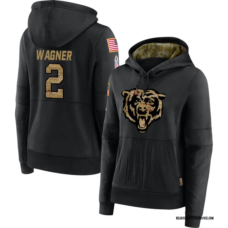 Women's Ahmad Wagner Chicago Bears Black 2020 Salute to Service ...