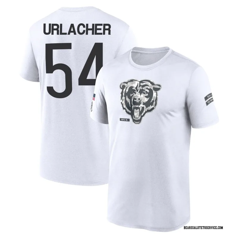 Youth Brian Urlacher Chicago Bears Legend White 2024 Salute to Service Performance T-Shirt